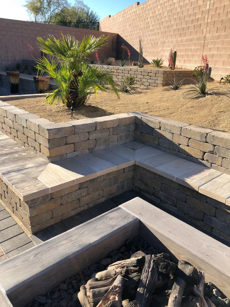 Fire Pit Seating Area by Green Guru Landscaping - Photo 15