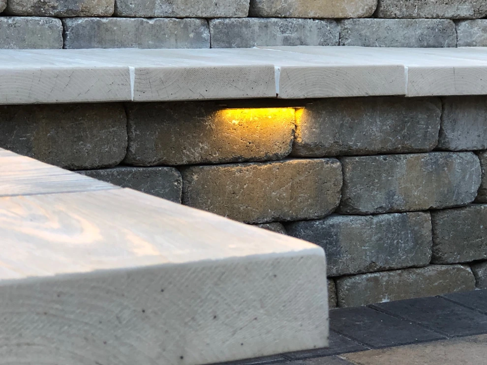 Fire Pit Seating Area by Green Guru Landscaping - Photo 6