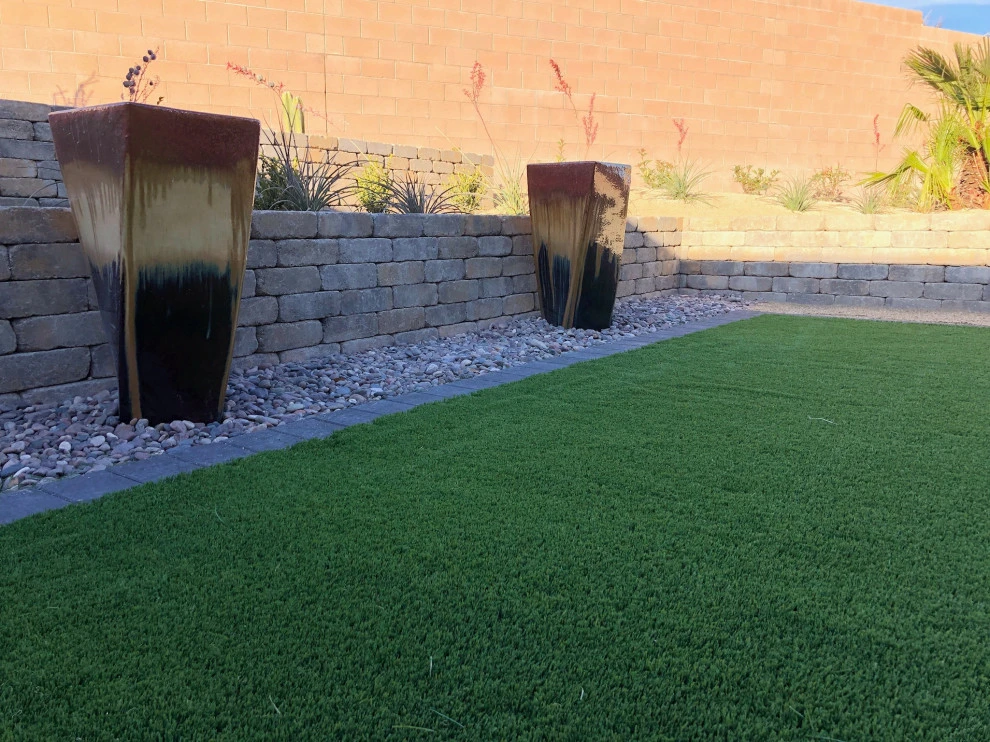 Fire Pit Seating Area by Green Guru Landscaping - Photo 4