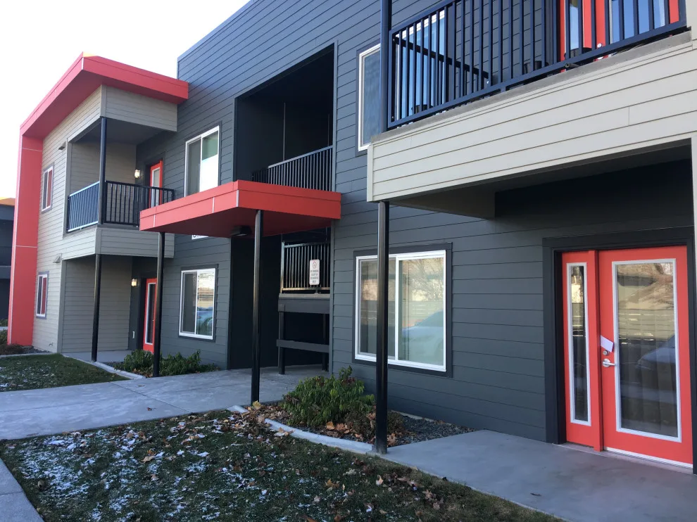 Crimson and Ebony Residences by Smile-A-Mile Painting - Photo 6