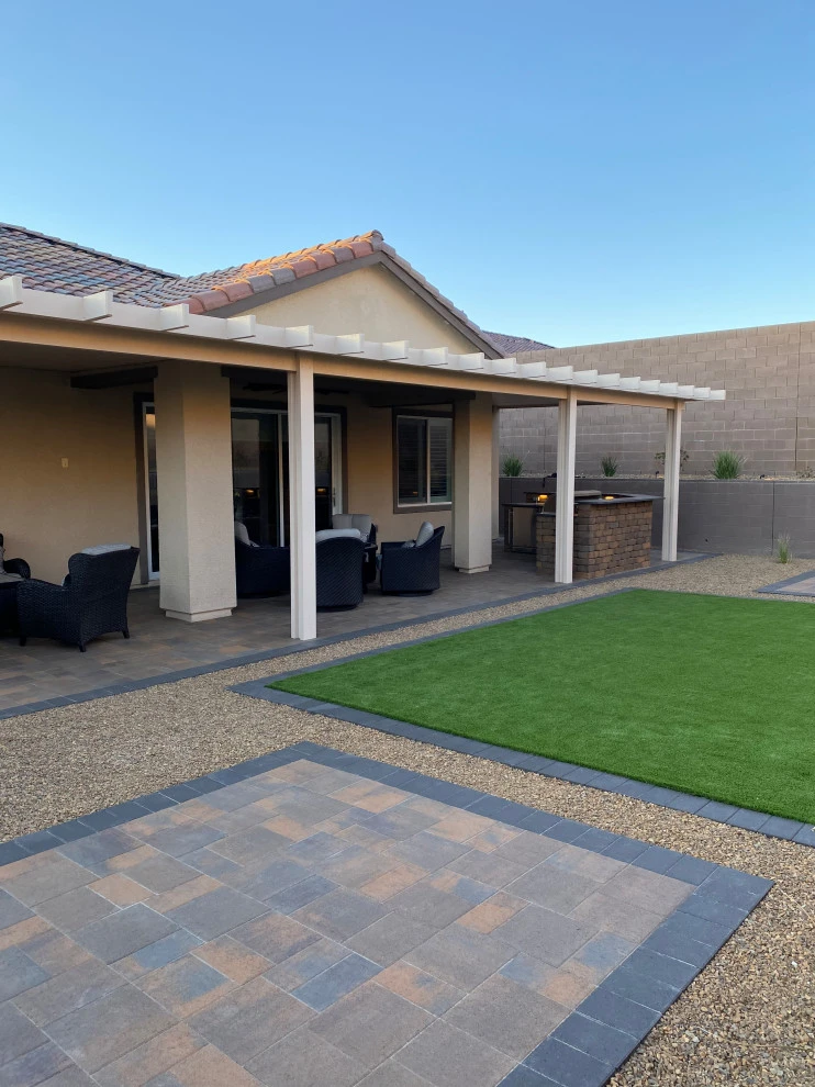 Back Yard Landscaping by Green Guru Landscaping - Photo 2