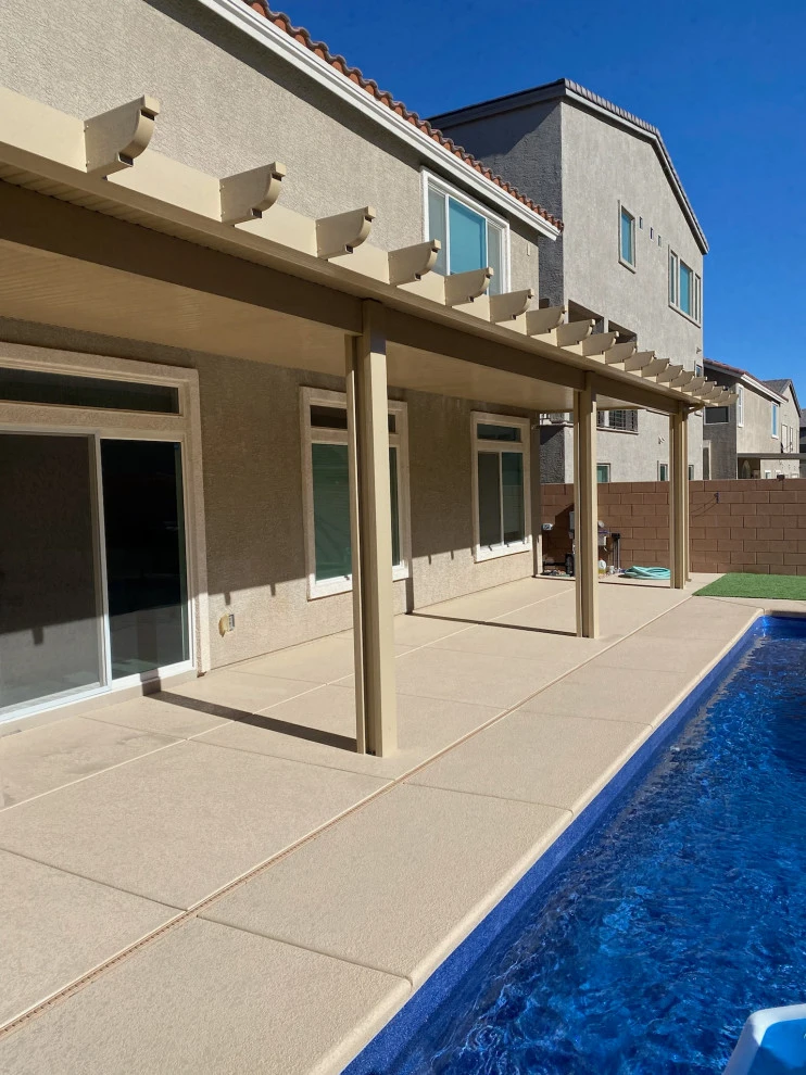 Flat Pan Patio Cover by Green Guru Landscaping - Photo 5