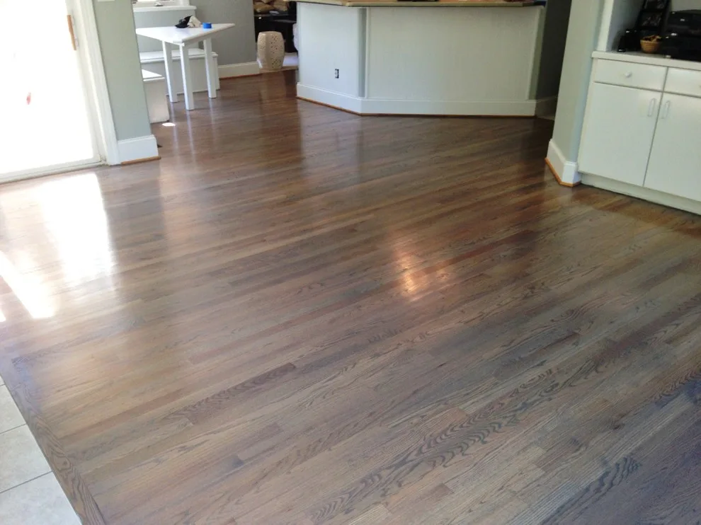 Gray Tone Hardwood Floor Refinishing by Fox Brothers Painting - Photo 5