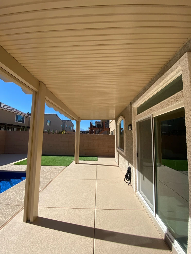 Flat Pan Patio Cover by Green Guru Landscaping - Photo 11