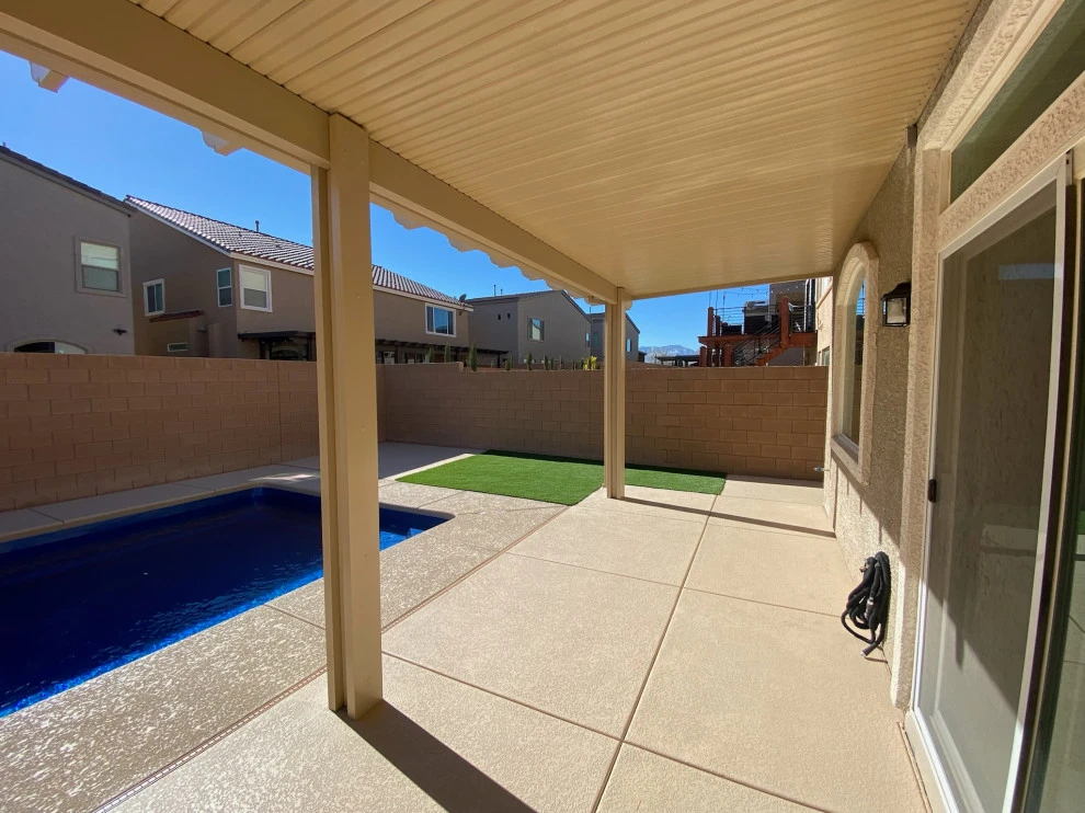 Flat Pan Patio Cover by Green Guru Landscaping - Photo 10
