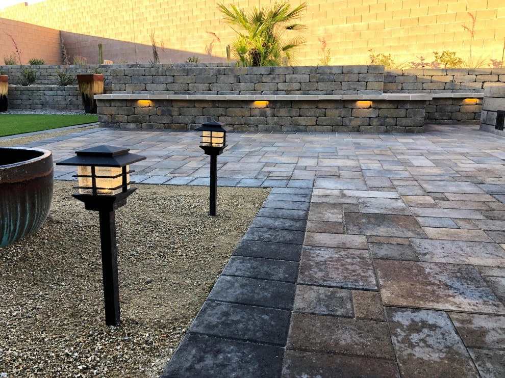 Fire Pit Seating Area by Green Guru Landscaping - Photo 10