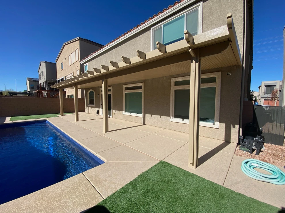 Flat Pan Patio Cover by Green Guru Landscaping - Photo 7