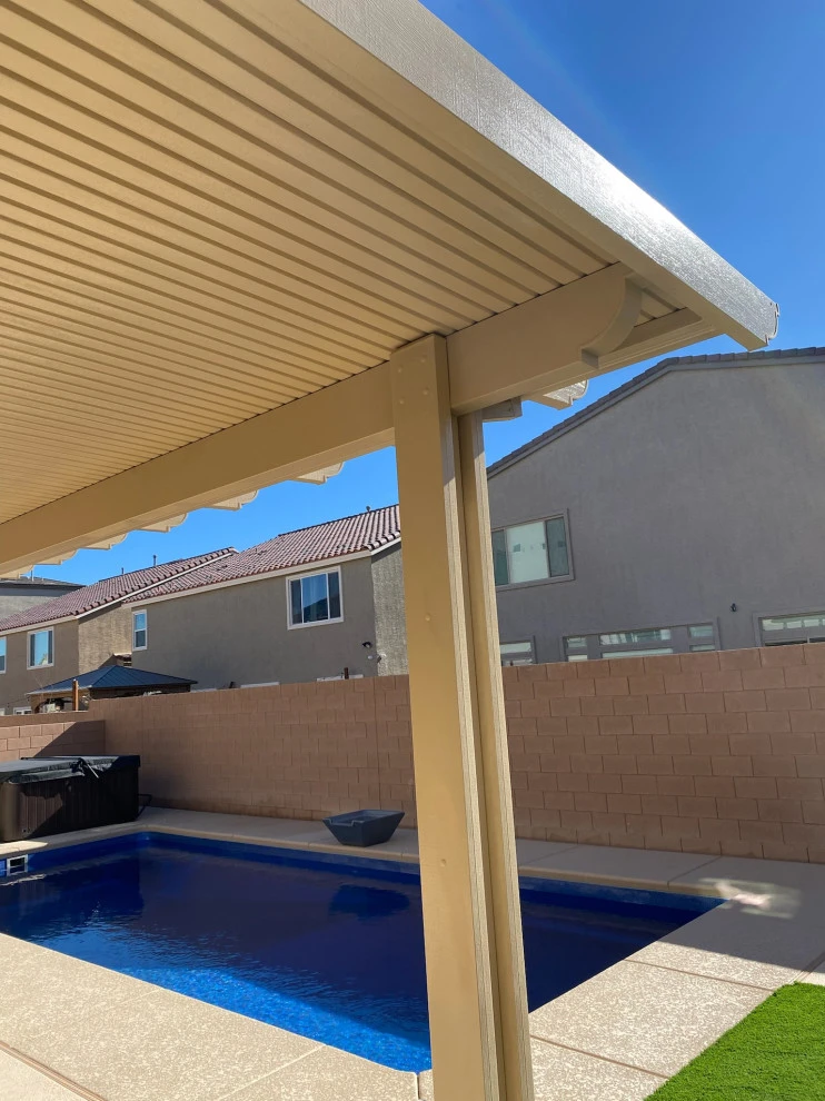 Flat Pan Patio Cover by Green Guru Landscaping - Photo 2