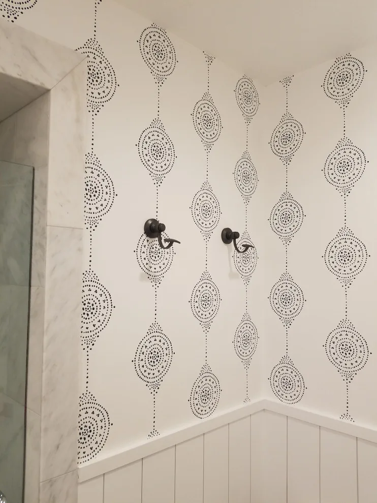 Home Bathroom Wallpaper by Precision Wallcovering And Painting - Photo 14