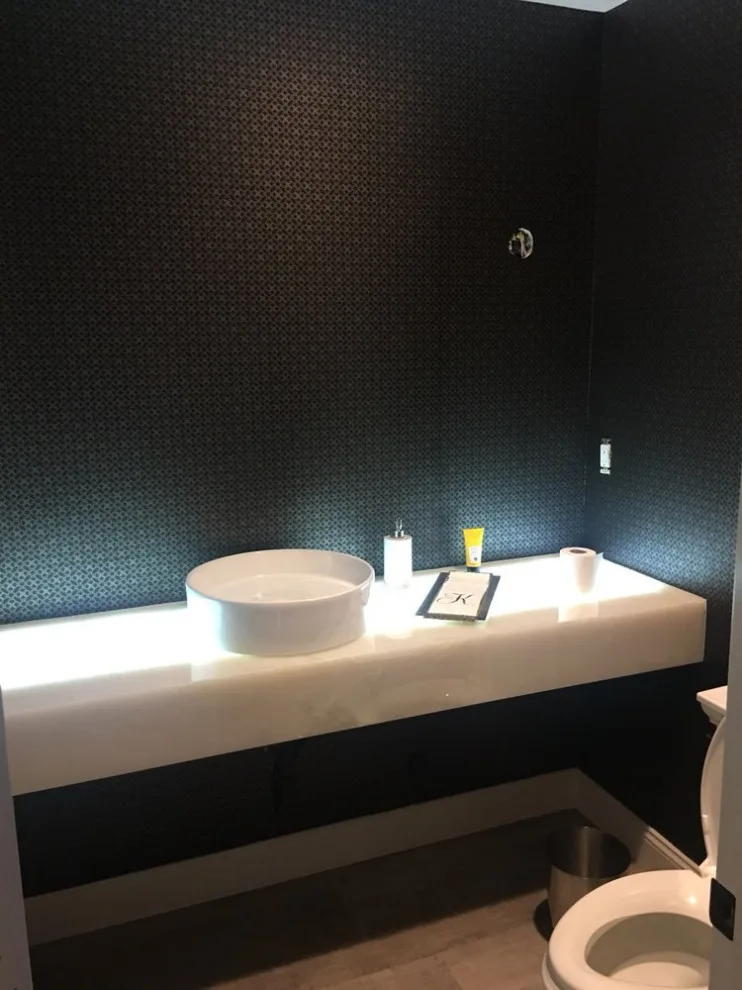 Home Bathroom Wallpaper by Precision Wallcovering And Painting - Photo 11