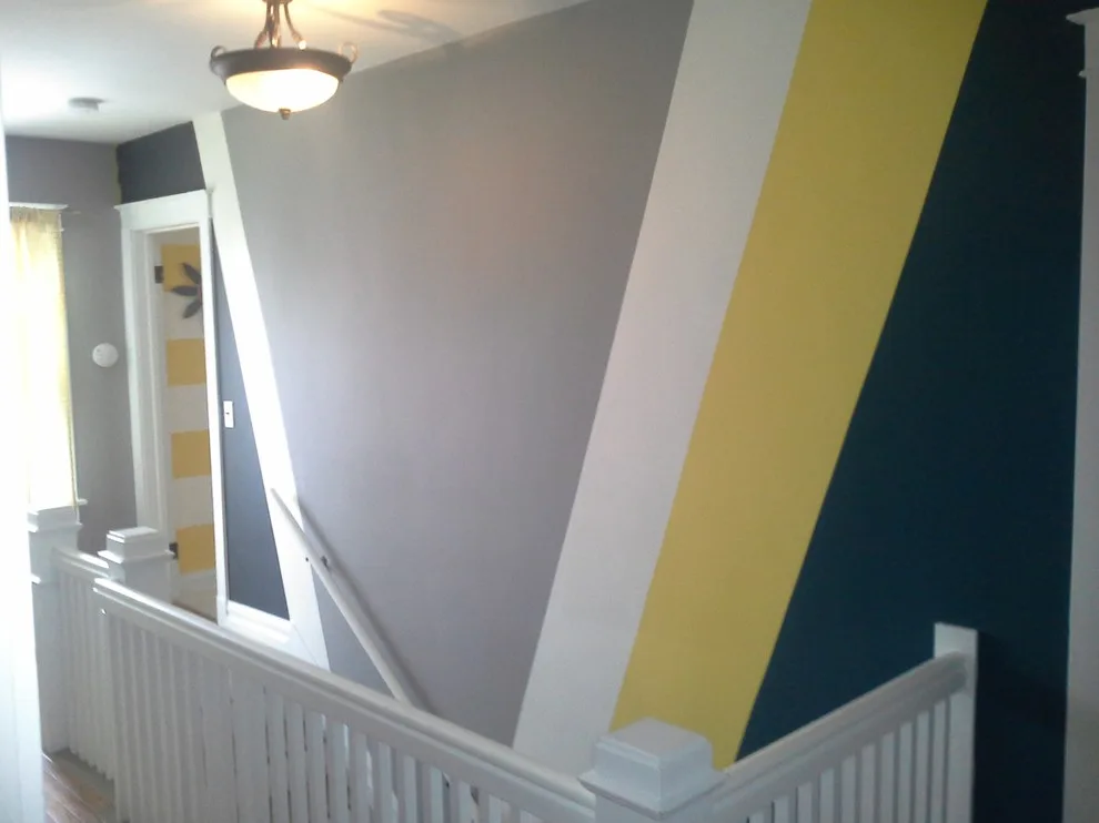 Striped Rooms by D. Howard Painting - Photo 3