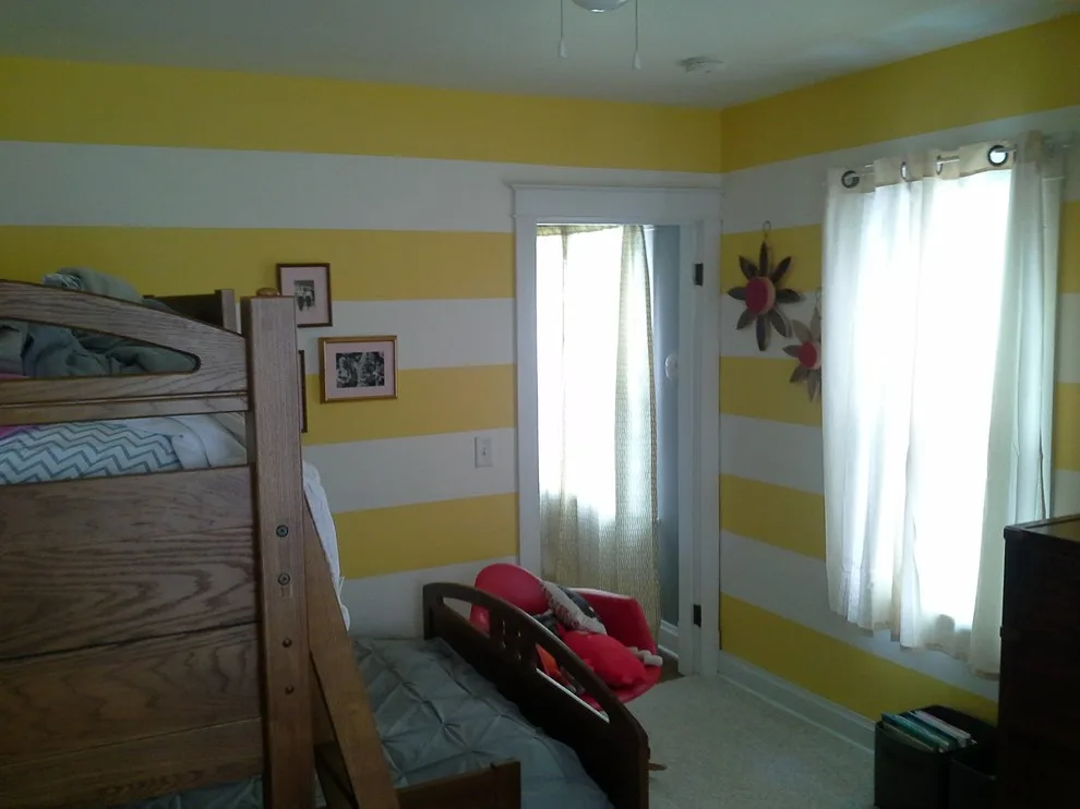 Striped Rooms by D. Howard Painting - Photo 2