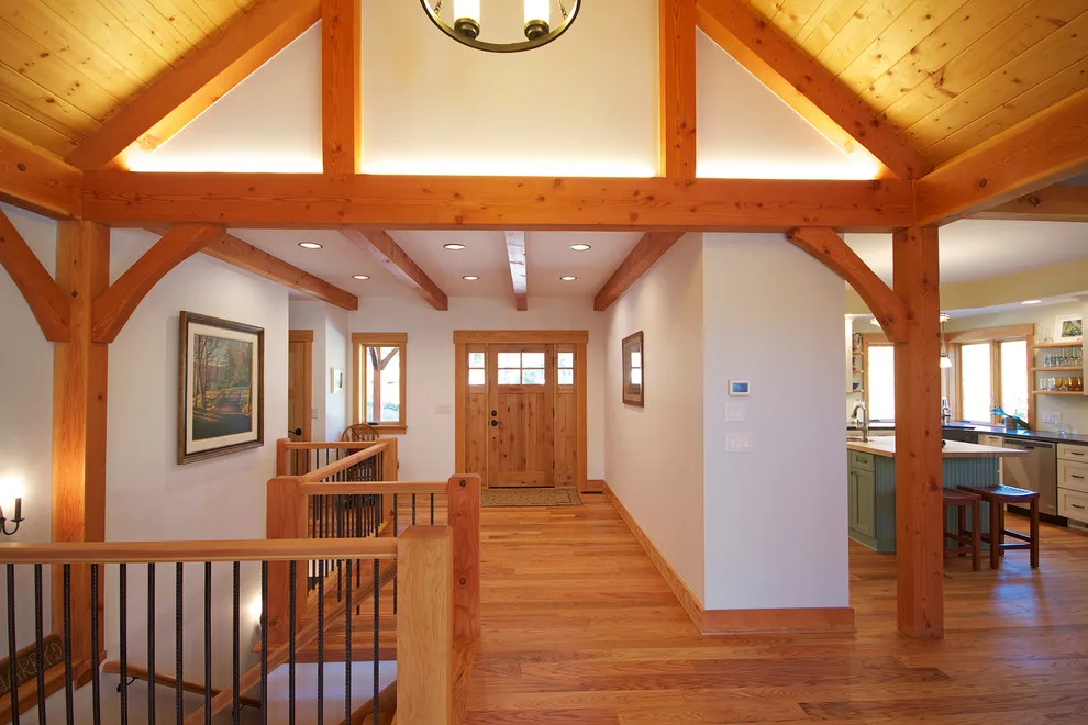 Crozet Rustic Timber Frame by RB Painting Company - Photo 7