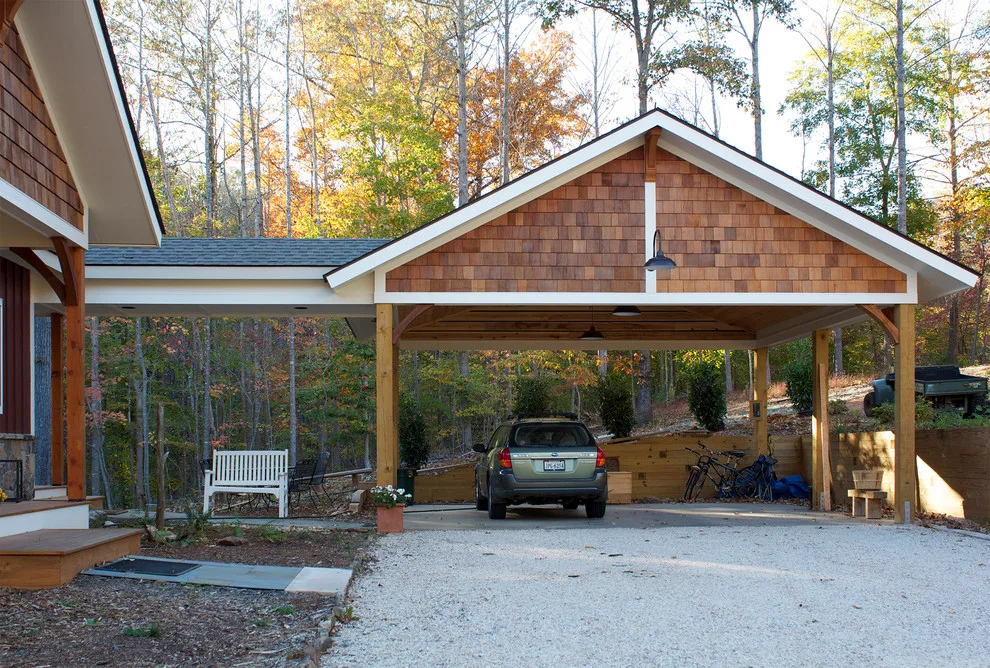 Crozet Rustic Timber Frame by RB Painting Company - Photo 2