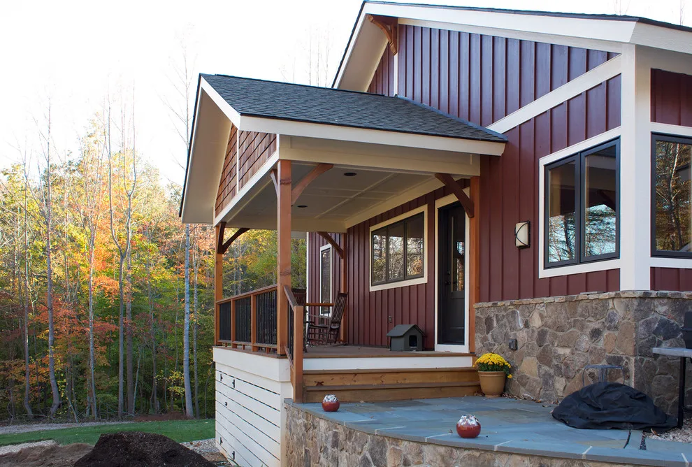 Crozet Rustic Timber Frame by RB Painting Company - Photo 3