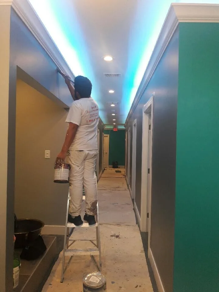 Sauna Spa Renovation for Commercial Use by Precision Painting Plus - Photo 2