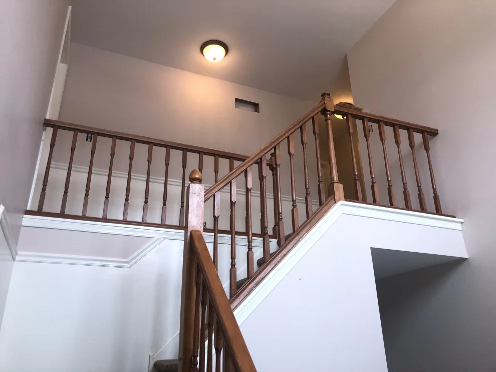 Staircase transformation by Hawk Painters - Photo 2