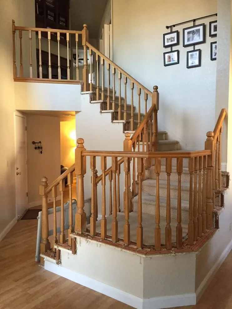 Staircase Handrail by Larson Bros. Painting - Photo 2