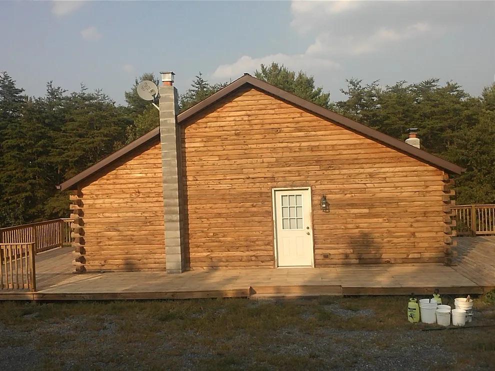 Log Cabin Stripping and Staining by William Buckham Painting, LLC - Photo 4