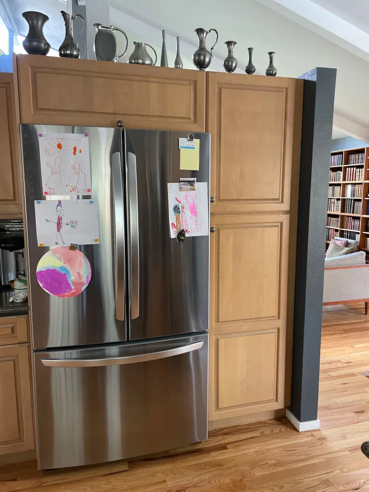 SW "Beloved Blue Jeans" Cabinet Makeover by Illuminate Cabinet Painting LLC - Photo 6