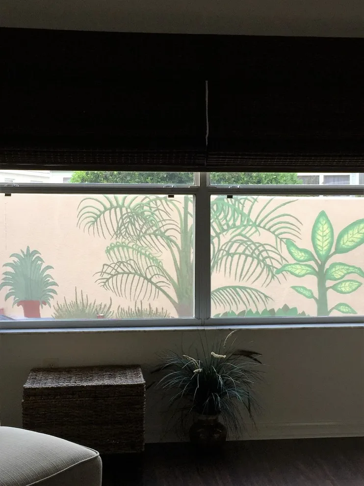 Tropical foliage mural by Gina's Artistry & Painting - Photo 2