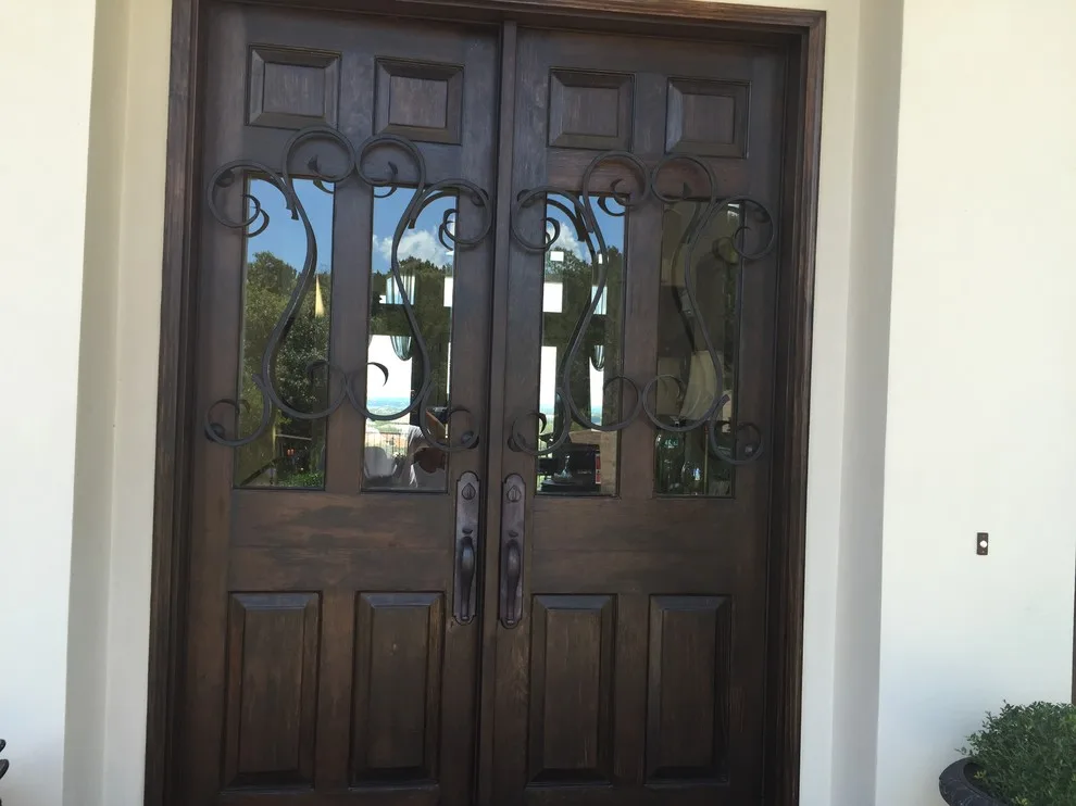 Tuscan-Inspired Entrance Doors by Austin's Paint Guys - Photo 2