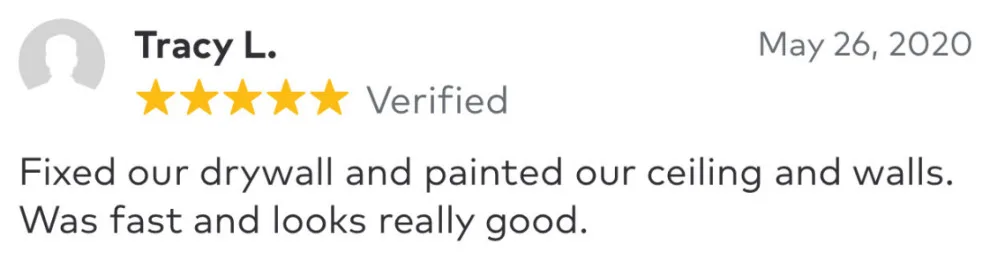 Authentic Online Feedback by Masterpiece Painting And Cabinetry LLC - Photo 22