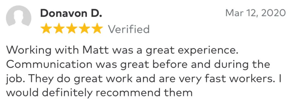 Authentic Online Feedback by Masterpiece Painting And Cabinetry LLC - Photo 15