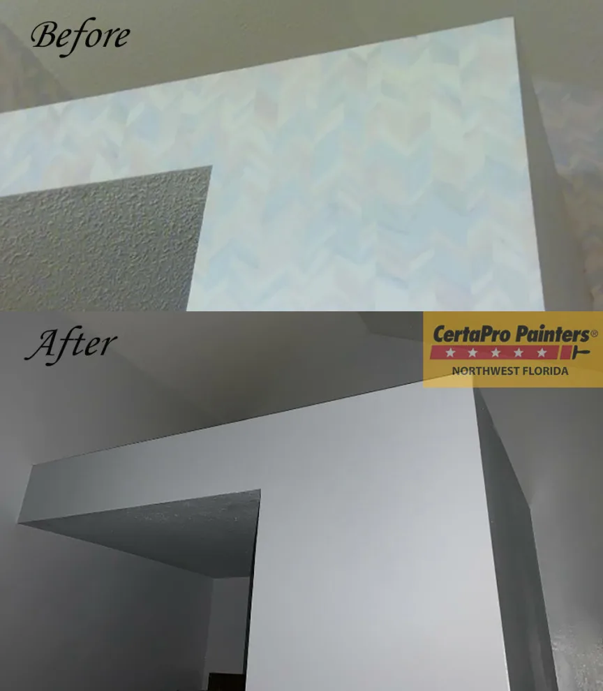 Wallpaper Stripping by CertaPro Painters Of Northwest Florida - Photo 4