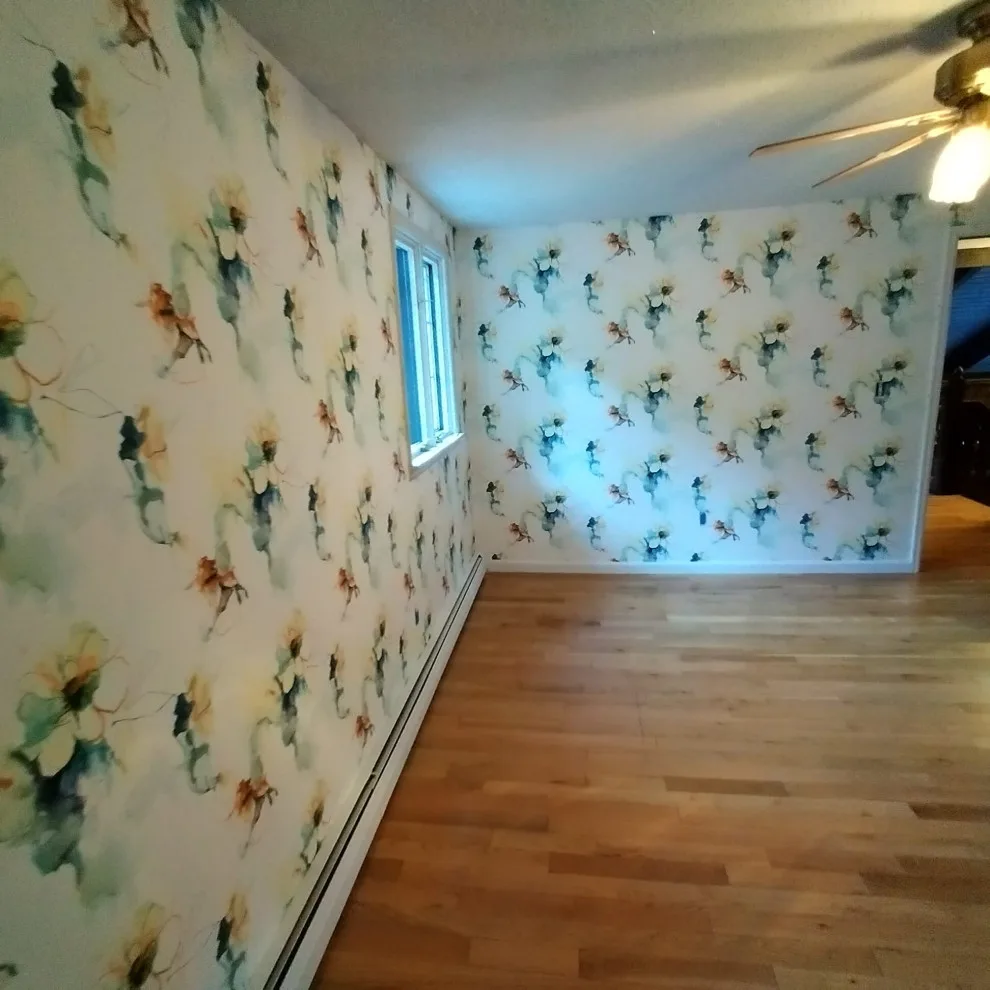Golden Wallpaper by JF Decor | Wallpaper Installation - Photo 4