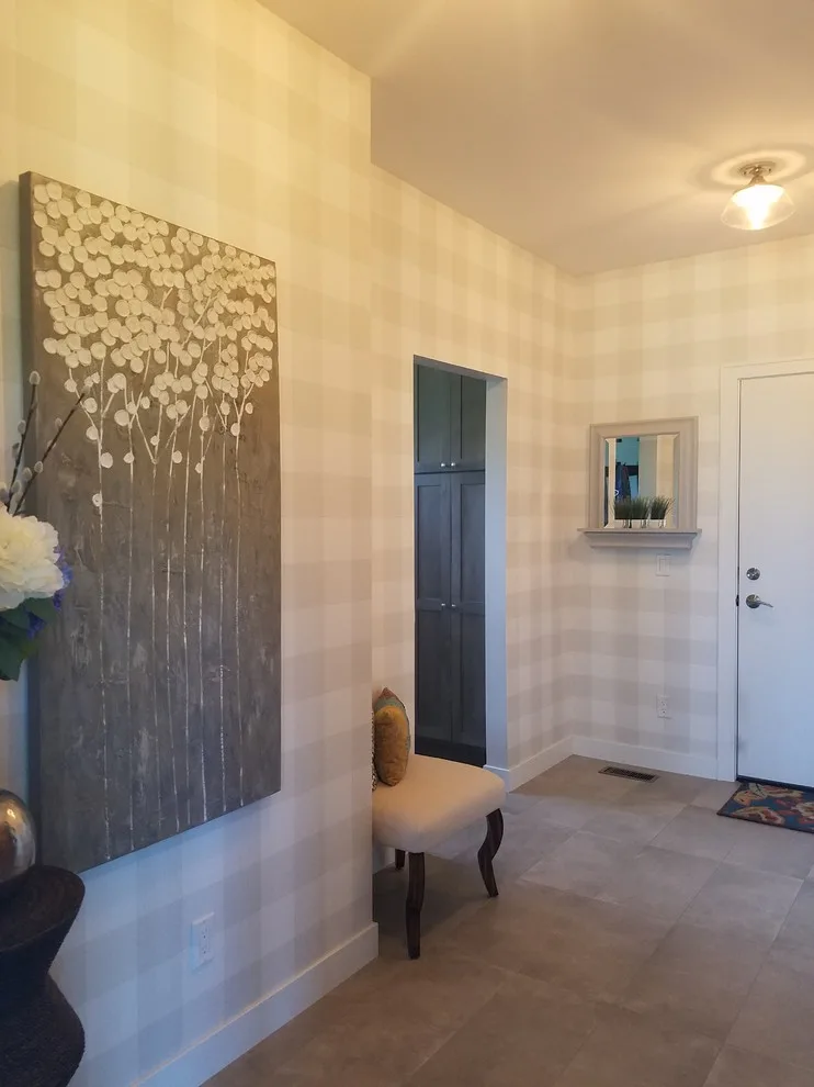 Back Entry Wallpaper Installation by Abode Couture LLC - Photo 2