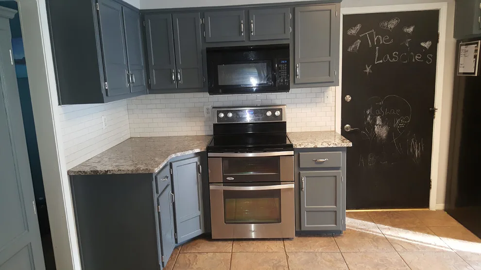 Online Grey Cabinet Refurbishment by Christopher Painting LLC - Photo 2