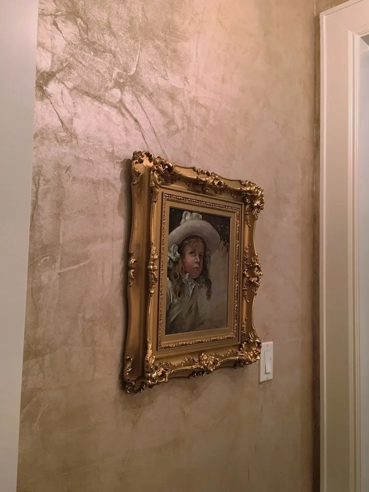 Westlake Vintage Powder Room by Classic Wall Design - Photo 2