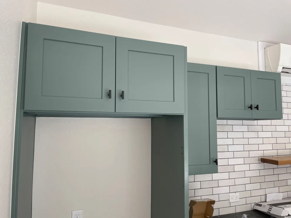 Navy, Sage, and White by Illuminate Cabinet Painting LLC - Photo 10