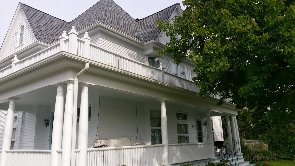 Whiting Historical Home Exterior Upgrade by Calumet Painting & Restoration - Photo 4