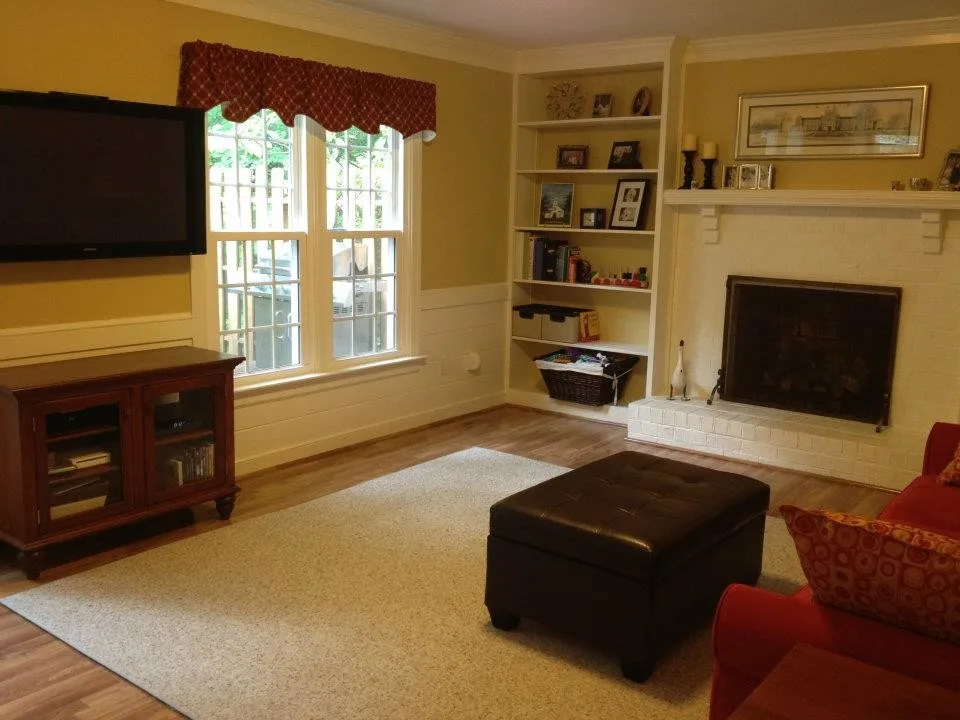 White Trim Transformation from Wood Trim by S & S Painting - Photo 3