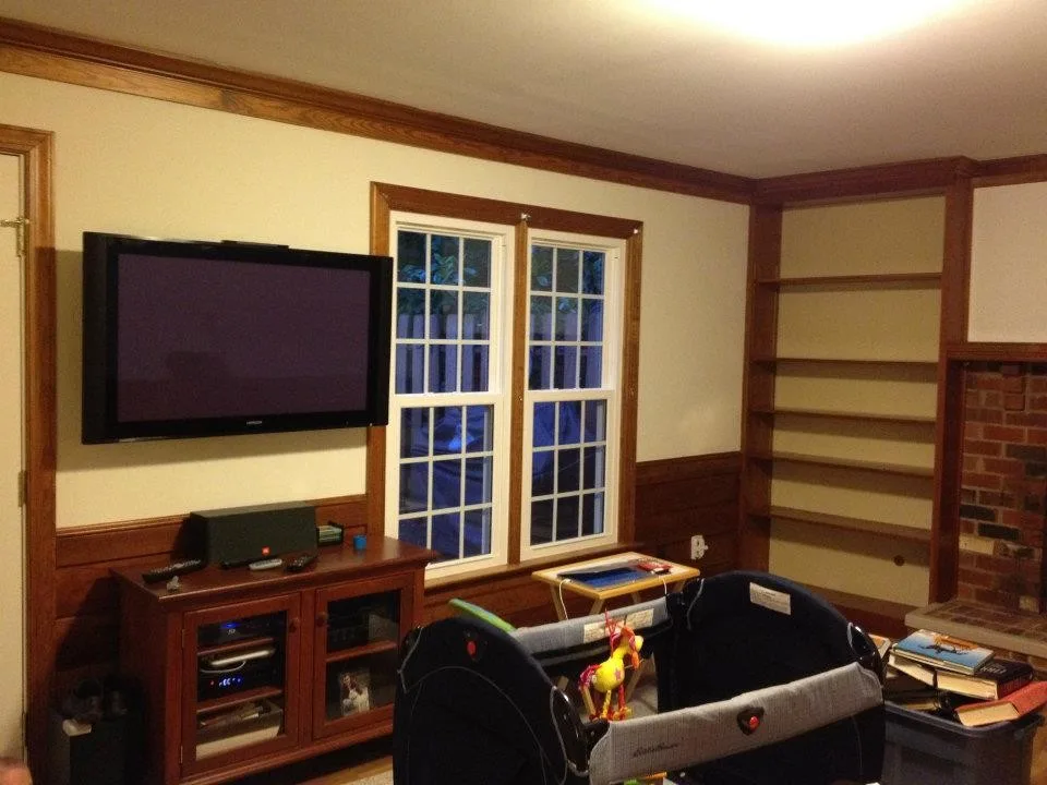 White Trim Transformation from Wood Trim by S & S Painting - Photo 2
