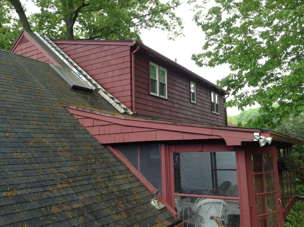 Reddish-brown home by Fogg's Painting & Home Improvements - Photo 3
