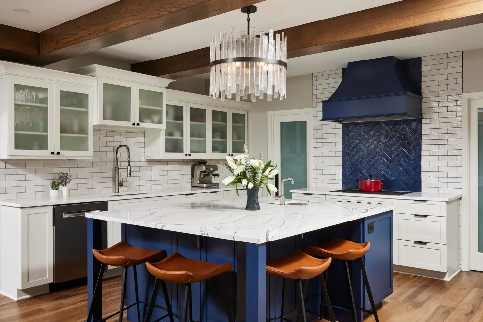 Lakeside Elegance: A Transitional Kitchen Renovation with Scenic Vistas by Bluestem Remodeling - Photo 5