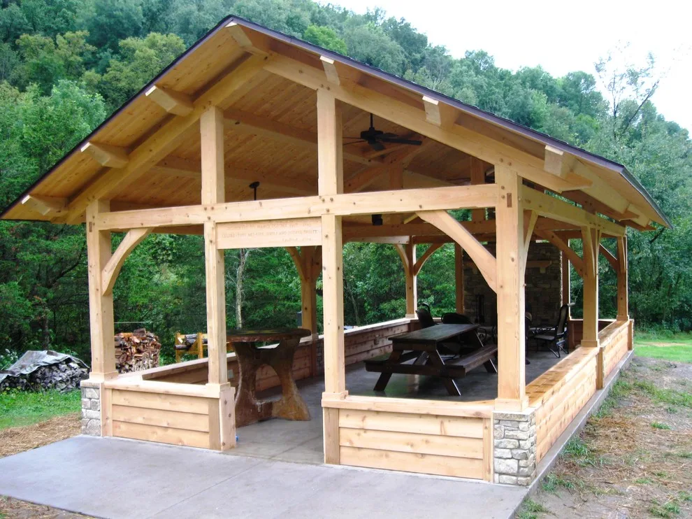 Wooden Pavilions and Pergolas by Homestead Timber Frames - Photo 5