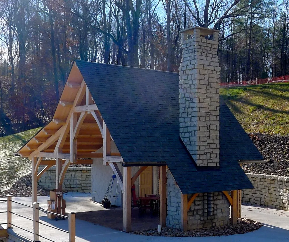 Wooden Pavilions and Pergolas by Homestead Timber Frames - Photo 7