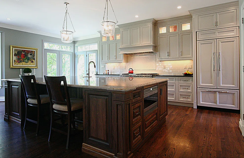 Mclean, VA | Kitchen featuring Elmwood Fine Custom Cabinetry by Heartland Design And Remodeling - Photo 8