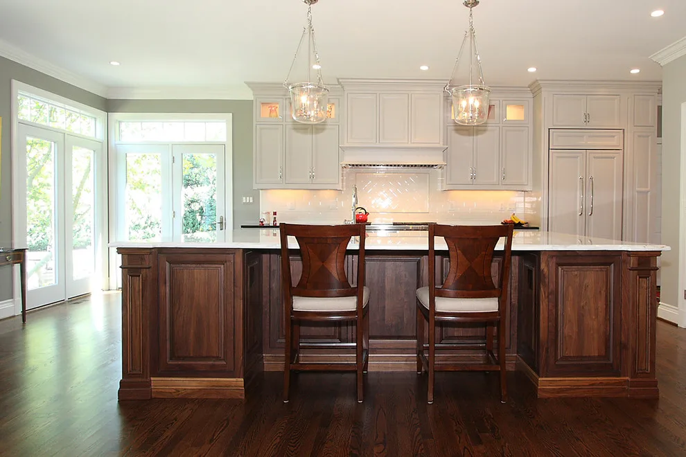 Mclean, VA | Kitchen featuring Elmwood Fine Custom Cabinetry by Heartland Design And Remodeling - Photo 6