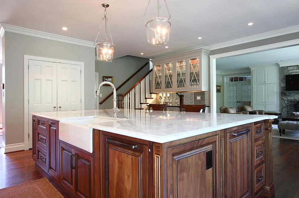 Mclean, VA | Kitchen featuring Elmwood Fine Custom Cabinetry by Heartland Design And Remodeling - Photo 2