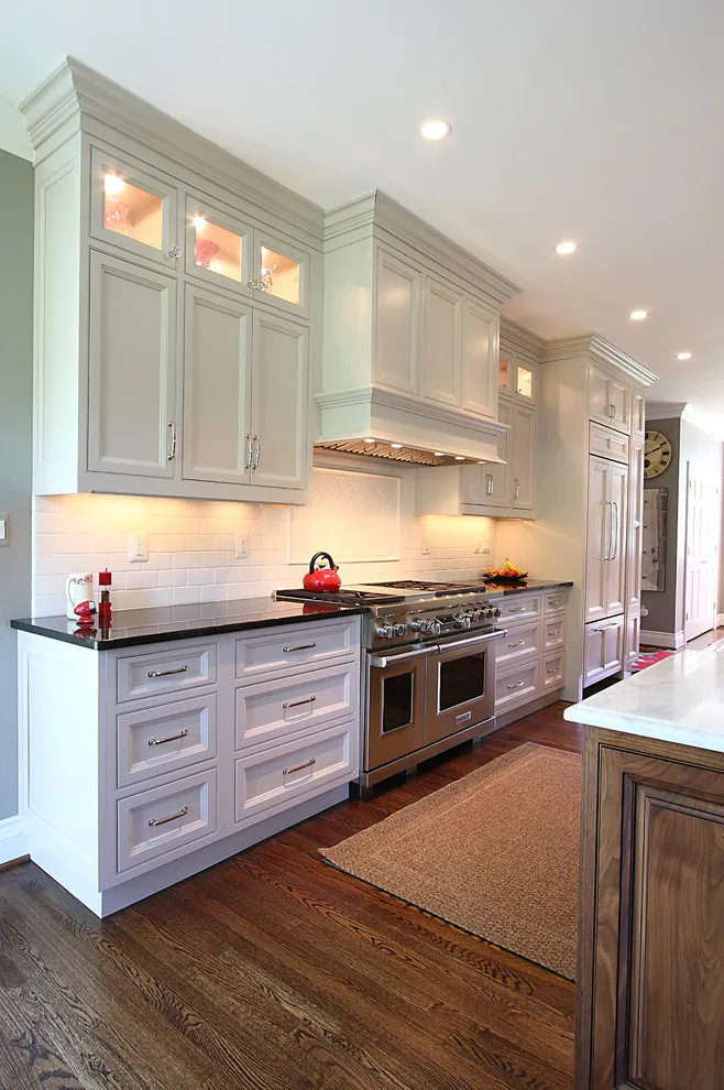 Mclean, VA | Kitchen featuring Elmwood Fine Custom Cabinetry by Heartland Design And Remodeling - Photo 9
