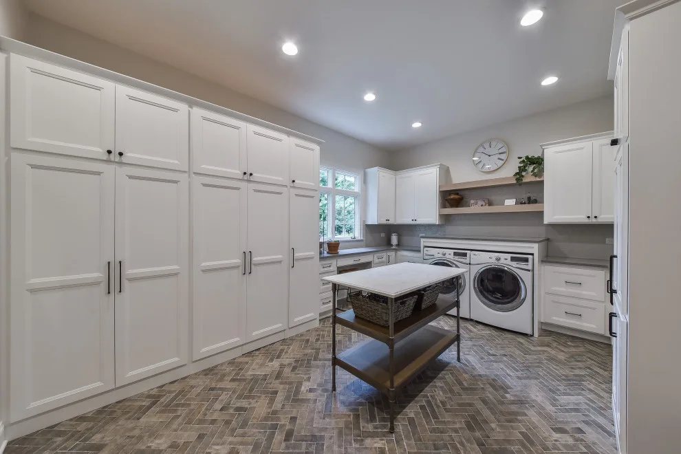 Mudroom and Laundry Room Renovation by Sebring Design Build - Photo 7