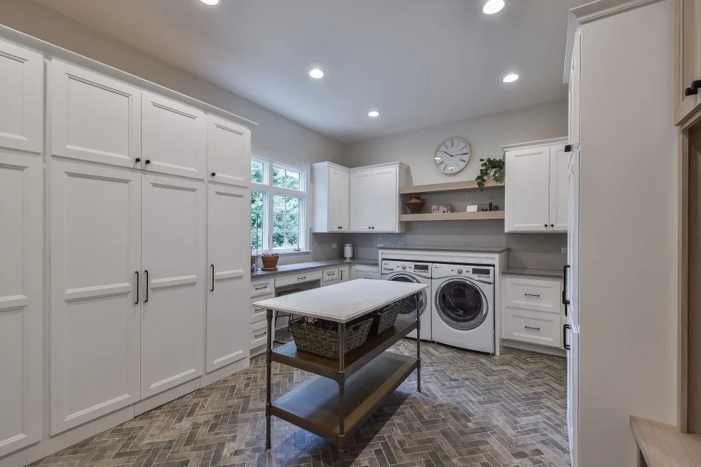 Mudroom and Laundry Room Renovation by Sebring Design Build - Photo 5
