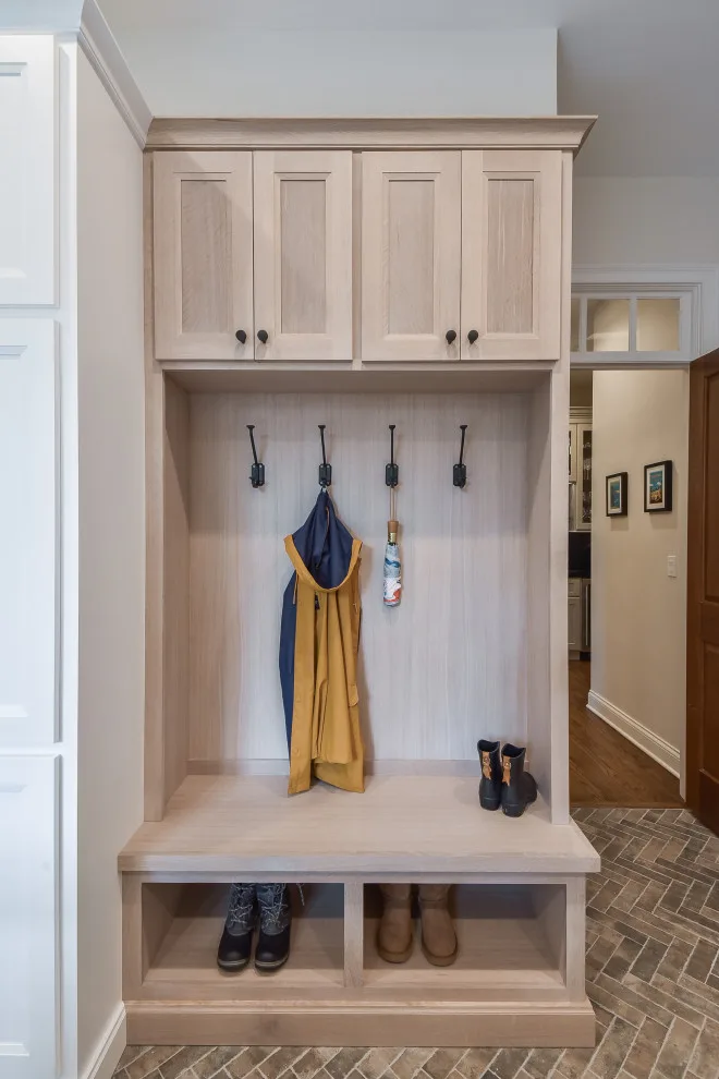 Mudroom and Laundry Room Renovation by Sebring Design Build - Photo 2
