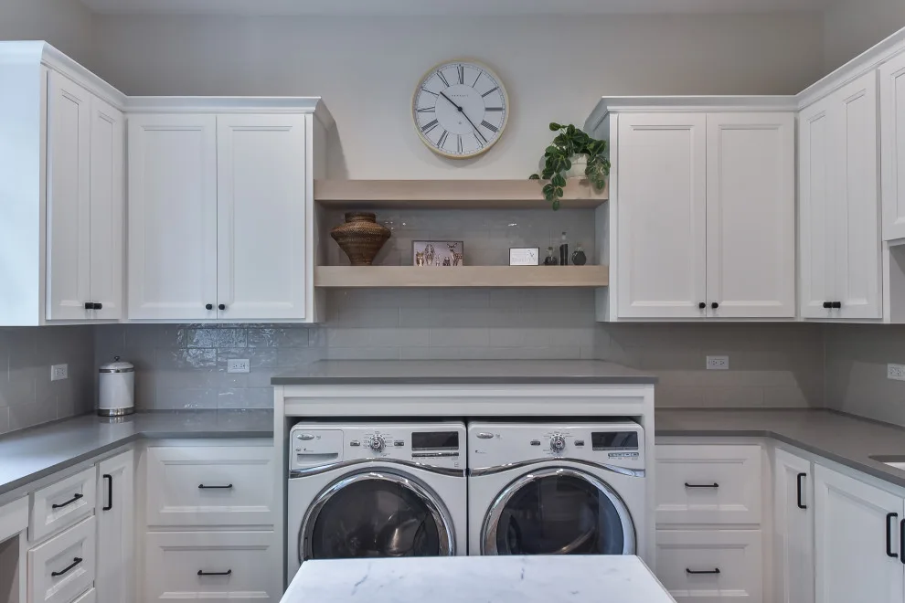 Mudroom and Laundry Room Renovation by Sebring Design Build - Photo 8