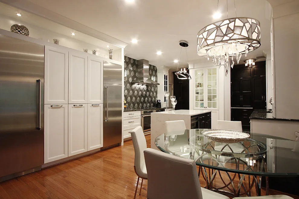 Oak Hill, VA | Tailored High-Contrast Kitchen by Heartland Design And Remodeling - Photo 4